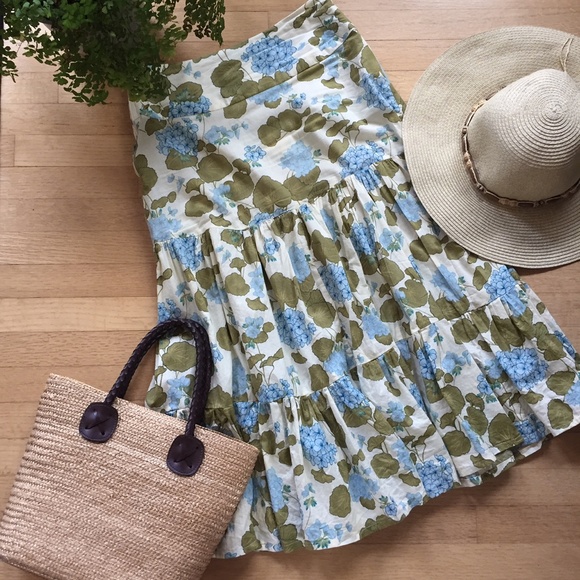 Vintage Cottagecore Floral Midi Skirt - Picture 3 of 7